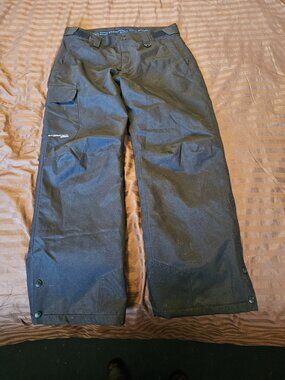 Sunice StormPack Men's Black Snow Pants with Cargo Pocket